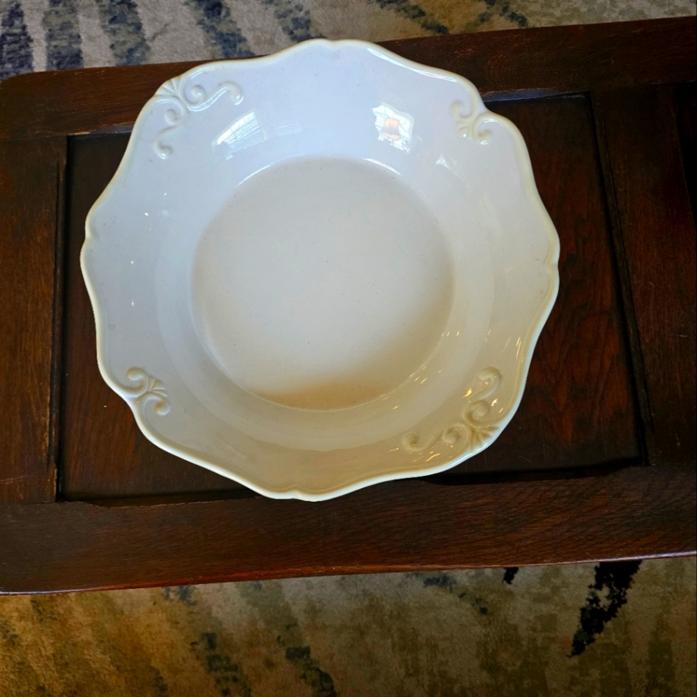 Princess House Pavillion Large Salad/pasta Serving Bowl